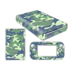 Skin Sticker Cover Decal for Nintendo for Wii U Console Controllers Skin Kit Vinyl Decals Stickers Case