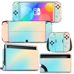 Decal Sticker Colorful Skin Cover Case For Nintendo Switch OLED Console Controller Protective Cover Skin Decal stickers