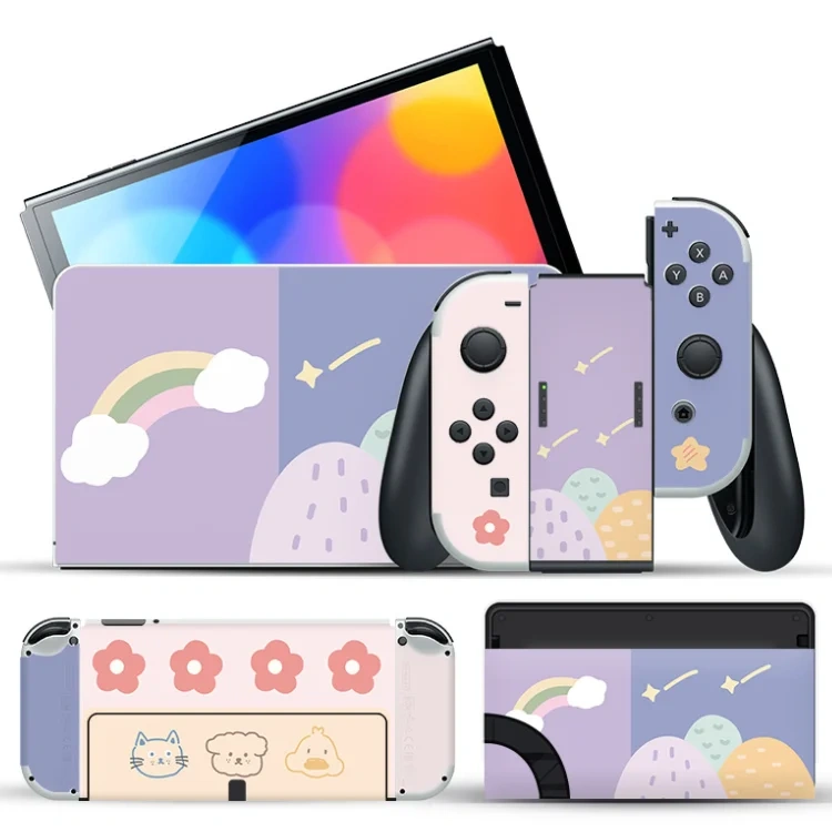 Protective Console Case Cover Sticker for Nintendo Switch OLED Decal Skin Sticker