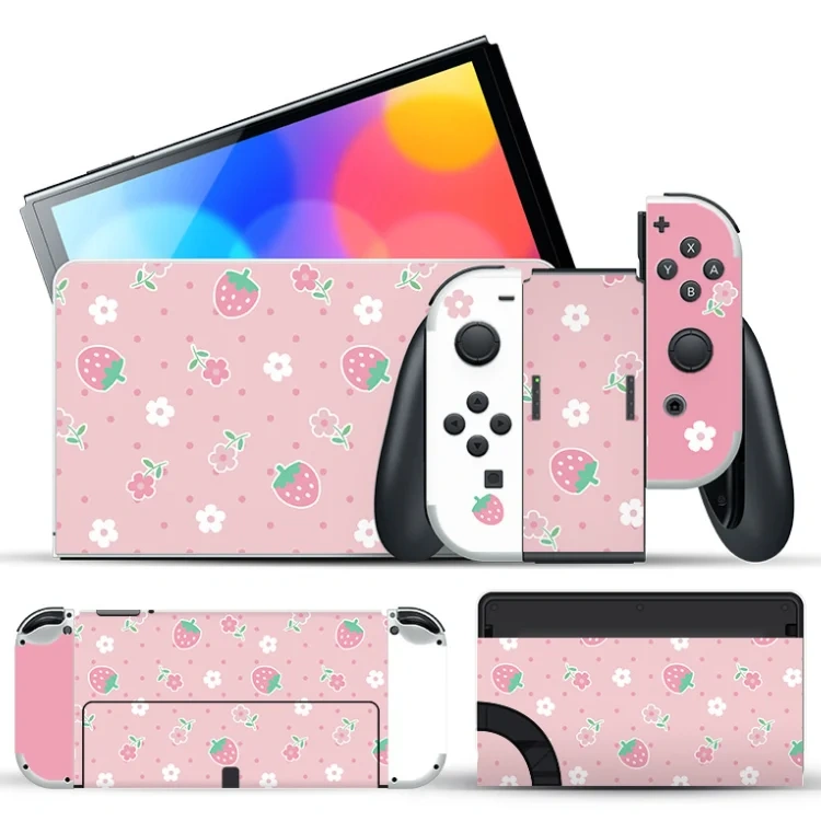 Protective Console Case Cover Sticker for Nintendo Switch OLED Decal Skin Sticker
