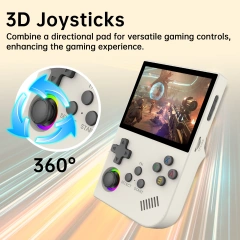 XGB36 128GB 15000 RGB Game Retro Game Handheld Console For Linux System 30+ simulator 3D joystick For PSP/PS1/SFC/GBA