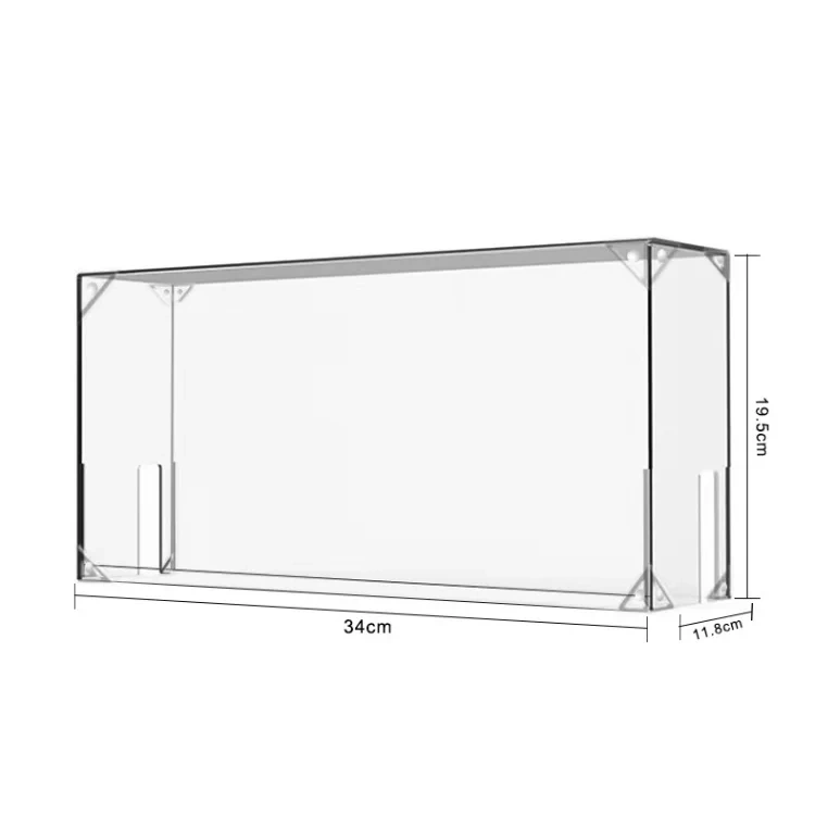 Transparent Acrylic High Quality Dustproof Cover Protective Case For Rog Ally Handheld Clear Dust Cover Case