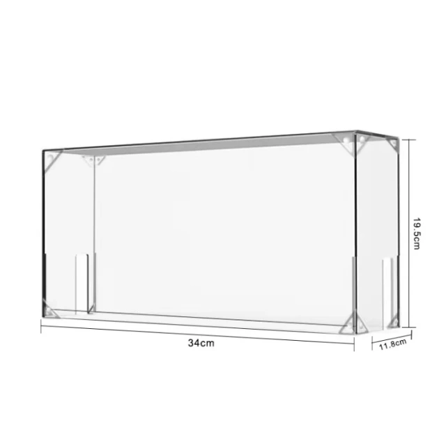 Transparent Acrylic High Quality Dustproof Cover Protective Case For Rog Ally Handheld Clear Dust Cover Case