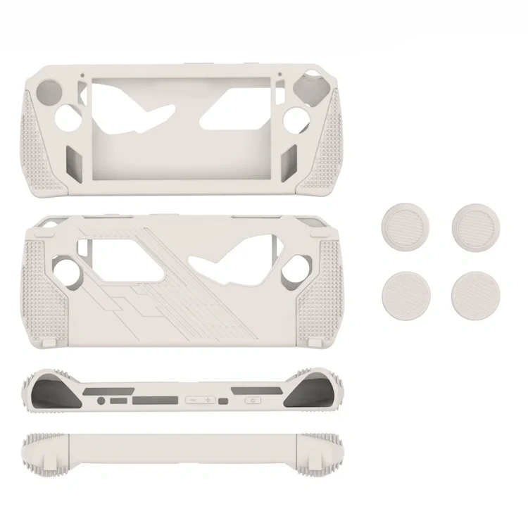Silicone Protective Case Anti-fall Cover With Thumb Grips For Rog Ally Console Case Joysticks Cover