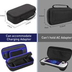Double Layer Storage Bag Protective Case Handbag for Rog Ally/X Handheld Travel Bag Carrying Case