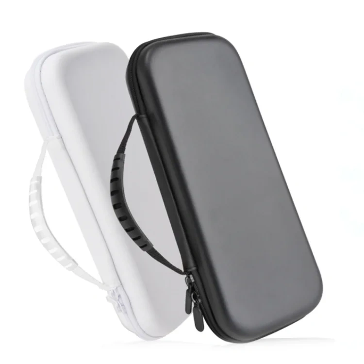Hard Leather Pattern Bag EVA Protective Case Portable Game Console Bag For Rog Ally Handheld Case