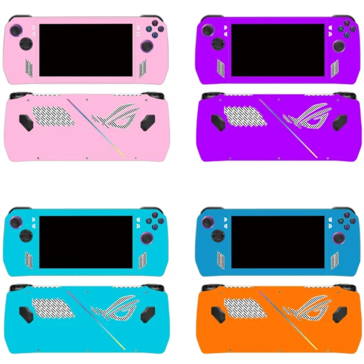 Solid Color Candy Color Skin Stickers For Rog Ally Game Console Protective Stickers