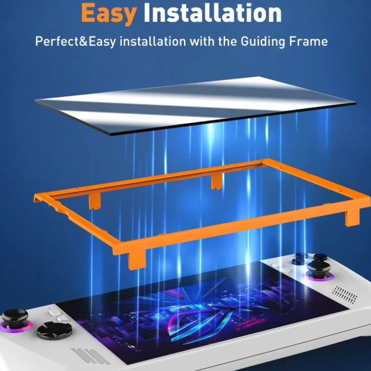 Screen Protector for ROG Ally Console Accessories Ultra Thin HD Full Tempered Screen Protector Film
