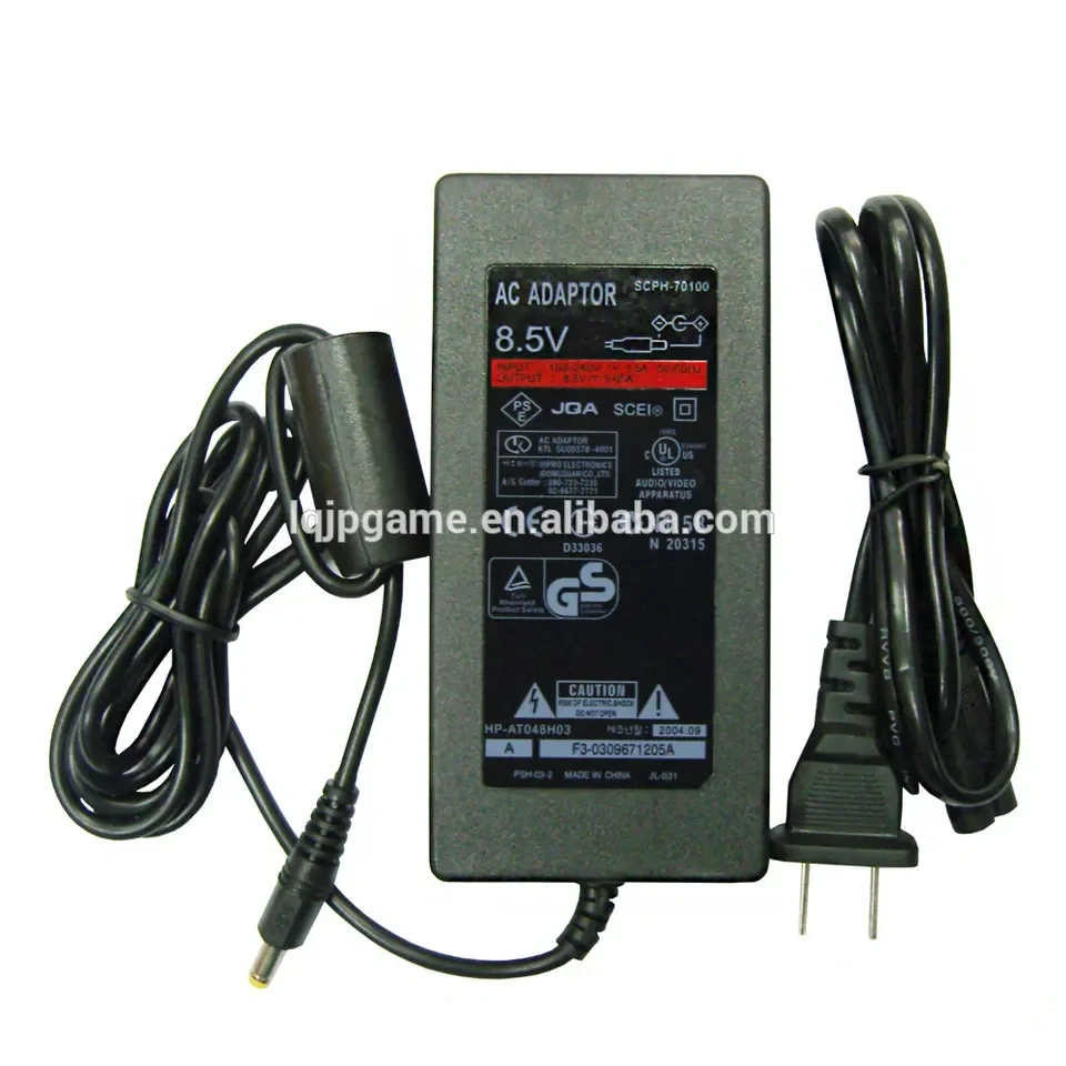 High Quality TV AV Cable Charger For Playstation 2 Slim For PS2 Slim AC Adapter Power Supply