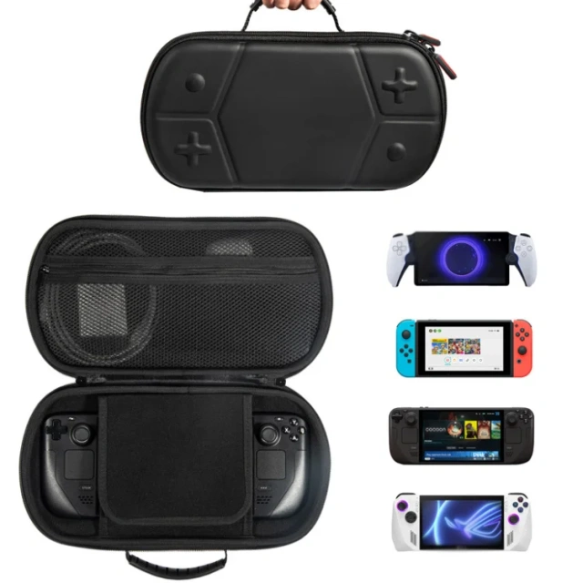 Game Console Storage Box For Nintendo Switch Protective Cover Bag For Steam Deck/Rog Ally Carrying Case Travel Bag