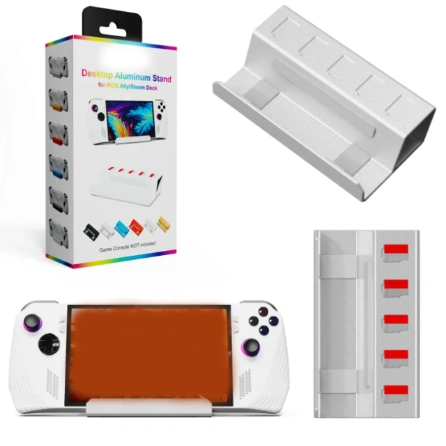 Frosted Aluminum Alloy Stand For Steam Deck For Rog Ally For Nintendo Switch Alloy Stand Base Holder