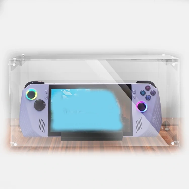 Transparent Acrylic High Quality Dustproof Cover Protective Case For Rog Ally Handheld Clear Dust Cover Case