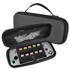 Hot Sale EVA Protective Case Hard Leather Pattern Bag Portable Game Console Bag For Rog Ally Handheld Case