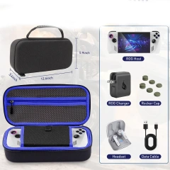 Double Layer Storage Bag Protective Case Handbag for Rog Ally/X Handheld Travel Bag Carrying Case