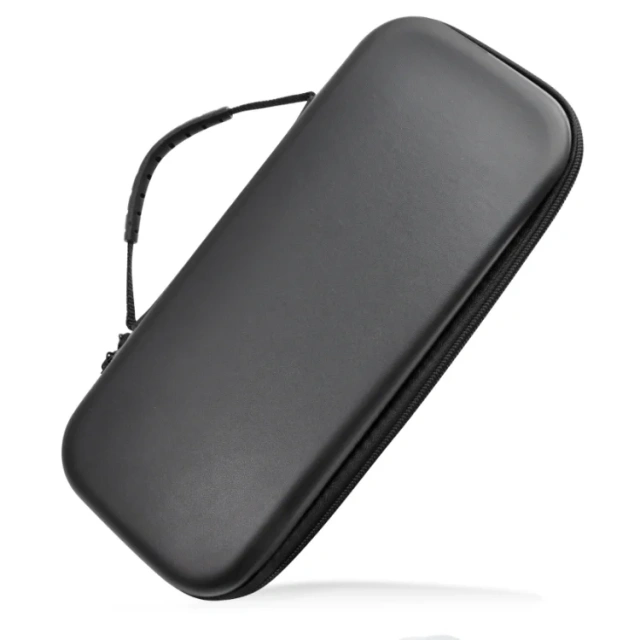 Hard Leather Pattern Bag EVA Protective Case Portable Game Console Bag For Rog Ally Handheld Case