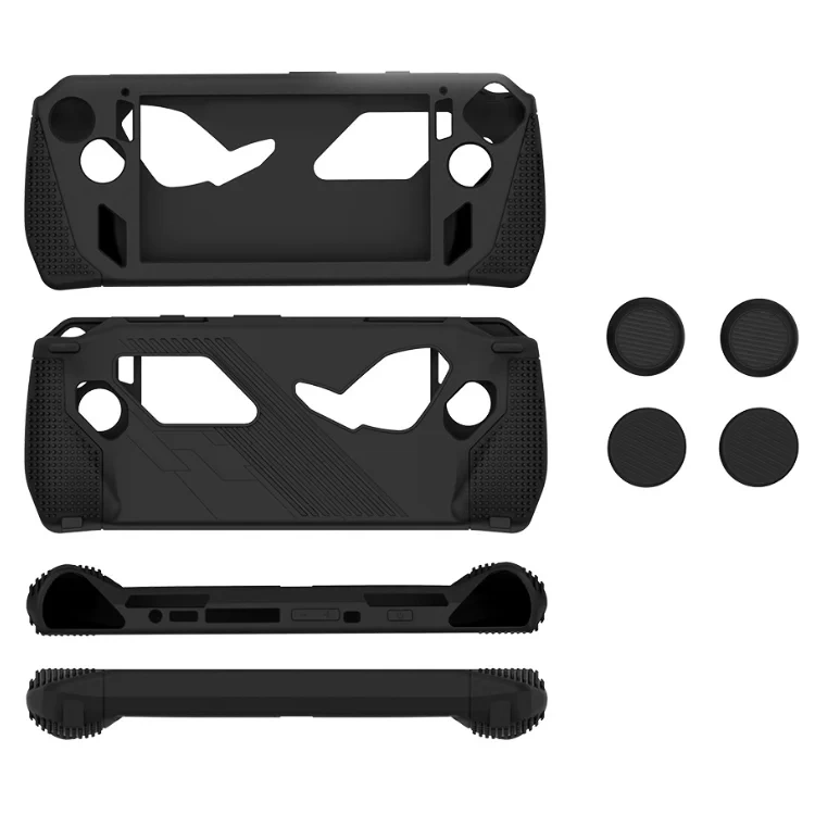 Silicone Protective Case Anti-fall Cover With Thumb Grips For Rog Ally Console Case Joysticks Cover