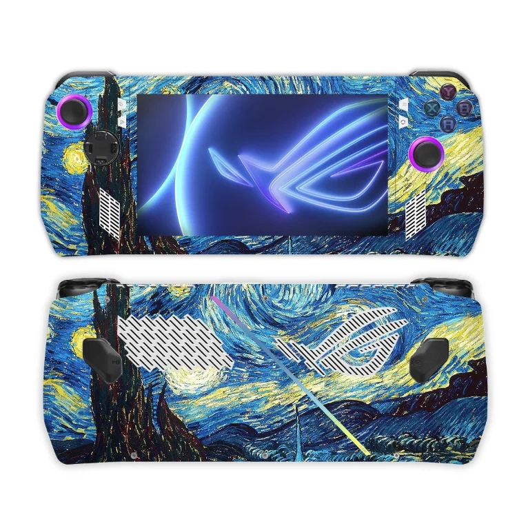 Console Skin Decal Vinyl Wraps Full Cover Protective Film For Rog Ally Handheld Video Game Consoles Stickers