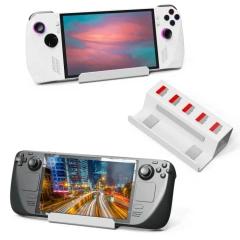 Stand Aluminum Alloy Base Holder For Steam Deck/Rog Ally Console Storage Stand Desktop Bracket