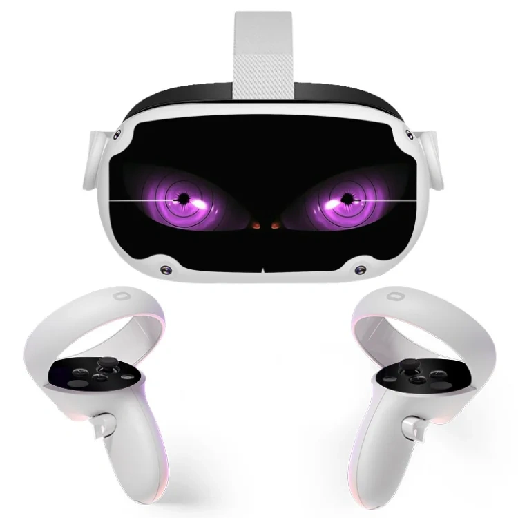Protective Cover Game Console Skin Sticker For Oculus Quest2 VR Glasses Helmets Joysticks Sticker