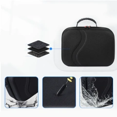 Portable Waterproof Bag Travel Case for Meta Quest3S Accessories Handbag Crossbody Bag Hard Storage Case Protective Carry Case