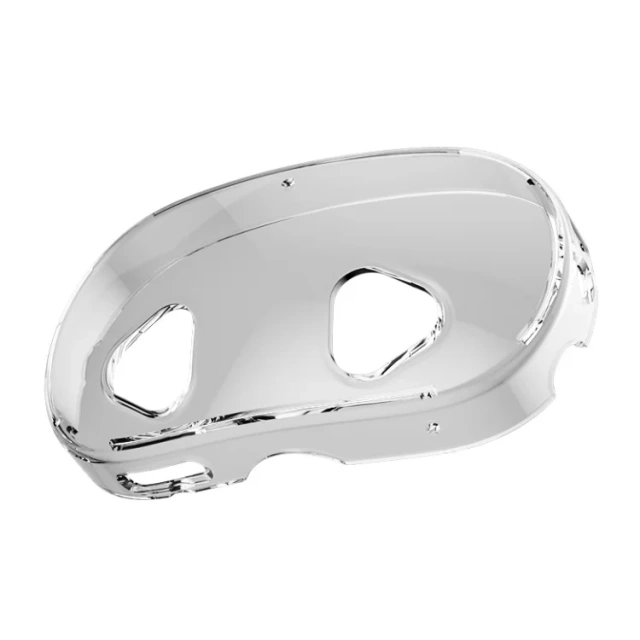 VR Headwear Protective Case Transparent TPU Crystal Case Accessories for Meta Quest 3S  Host Anti Drop and Dustproof Case