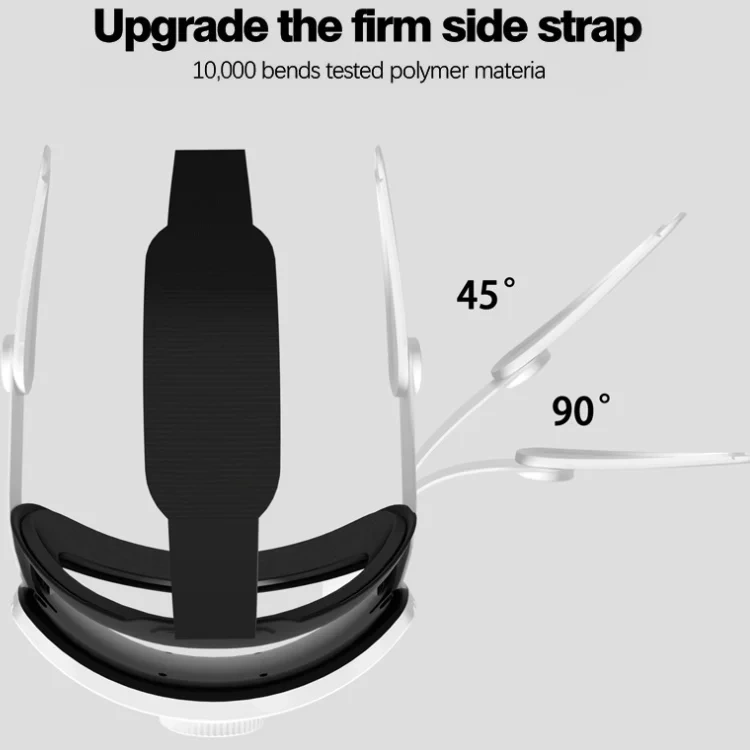 For VR Glasses Accessories Adjustable Headband For Meta Quest3 Head Strap Portable Replacement Headband