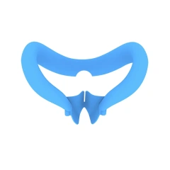 VR Silicone Face Cover for Meta Quest3 Silicone Mask Face Pad Glasses Accessories Protective Cover