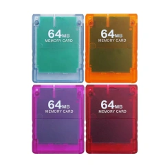 Brand New Transparent 8MB/16MB/32MB/64MB for Playstation 2 Memory Card for PS2 Games Console Memory Card