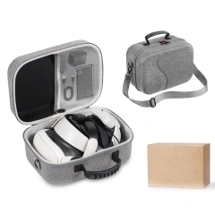 Portable Waterproof Bag Travel Case for Meta Quest3S Accessories Handbag Crossbody Bag Hard Storage Case Protective Carry Case