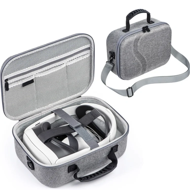 VR Headset Travel Carrying Case Protective Bag Hard Storage Box for Meta Quest3 Carrying Case