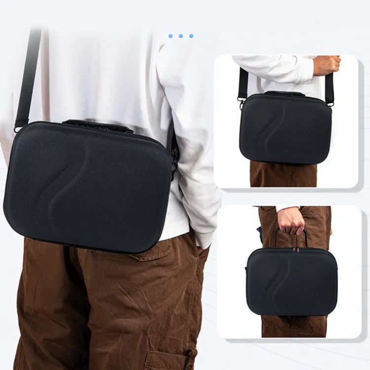 Portable Waterproof Bag Travel Case for Meta Quest3S Accessories Handbag Crossbody Bag Hard Storage Case Protective Carry Case