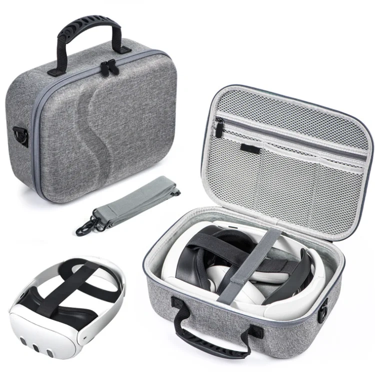 Portable Hard Shell Handbag Protective Travel Carrying Case For Meta Quest3 VR Storage Case Shoulder Bag