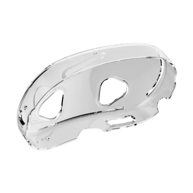 VR Headwear Protective Case Transparent TPU Crystal Case Accessories for Meta Quest 3S  Host Anti Drop and Dustproof Case