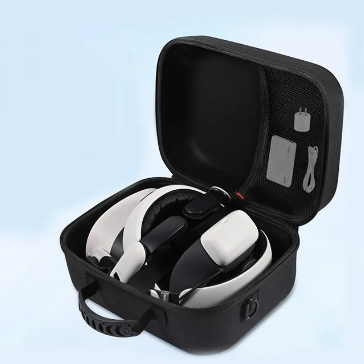 Portable Waterproof Bag Travel Case for Meta Quest3S Accessories Handbag Crossbody Bag Hard Storage Case Protective Carry Case