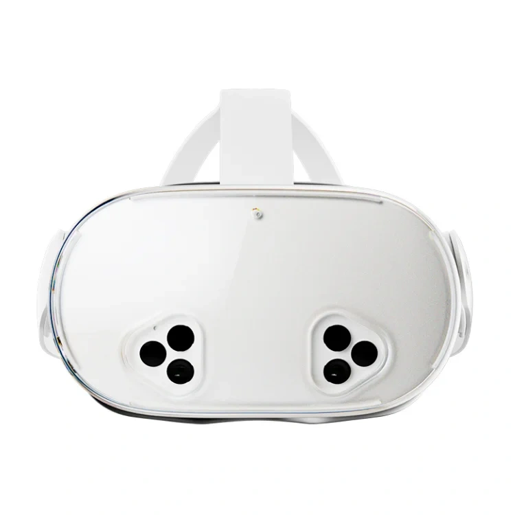 VR Headwear Protective Case Transparent TPU Crystal Case Accessories for Meta Quest 3S  Host Anti Drop and Dustproof Case