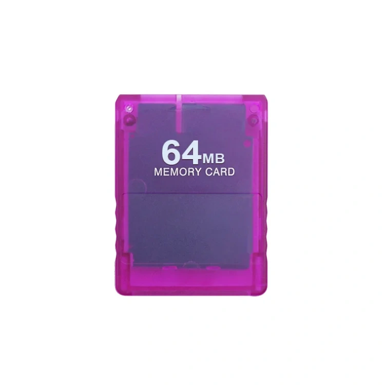 Brand New Transparent 8MB/16MB/32MB/64MB for Playstation 2 Memory Card for PS2 Games Console Memory Card