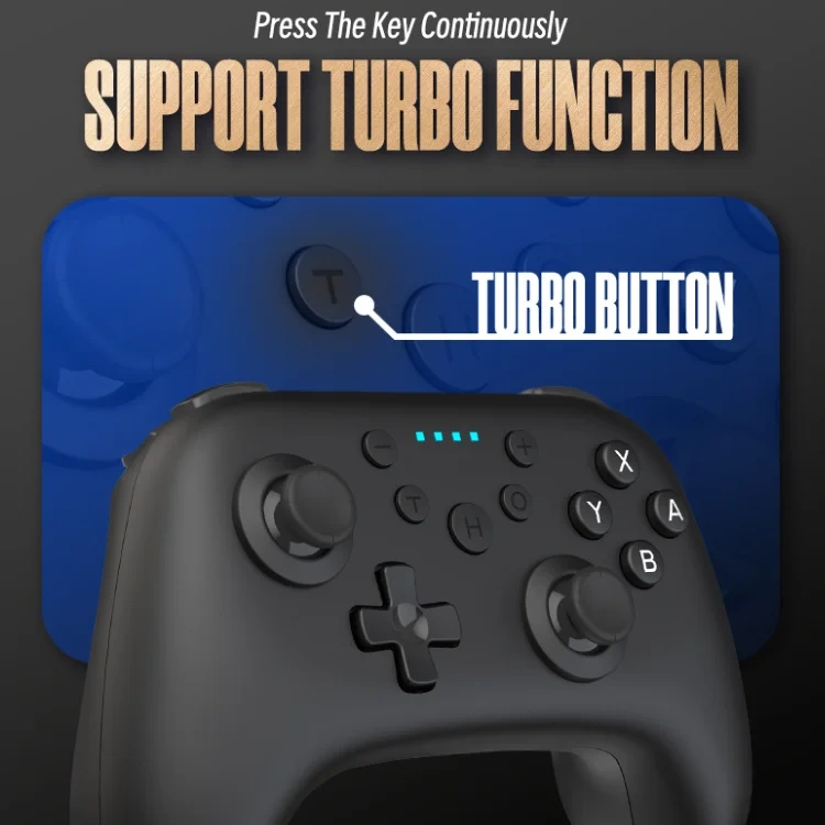 High quality wireless game controller For Nintendo Switch/Lite/OLED NFC controller with six axis wake-up