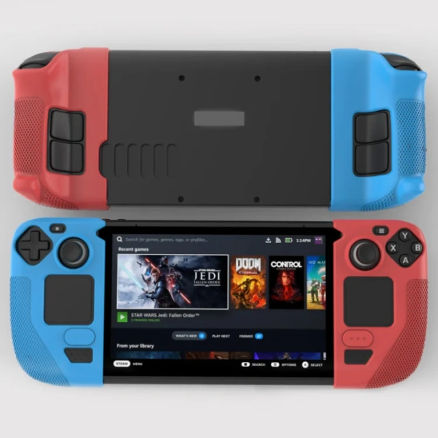 High Quality Protective Case for Steam Deck/Oled Bracket Protection Shell for Steamdeck Silicone Protective Sleeve