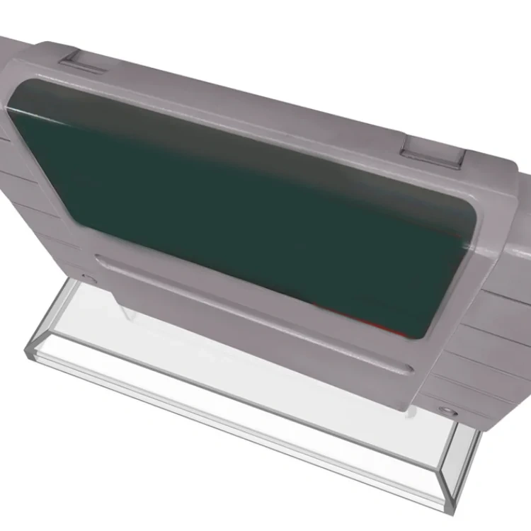 Acrylic Transparent Stand for Nintendo SNES Game Card Display Holder for SFC Game Card Display Stand
