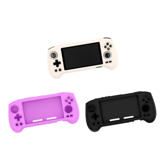 Silicone Protective Case Shell Shockproof Game Console Cover for RG556 Handheld Game Console Skin Cover Case