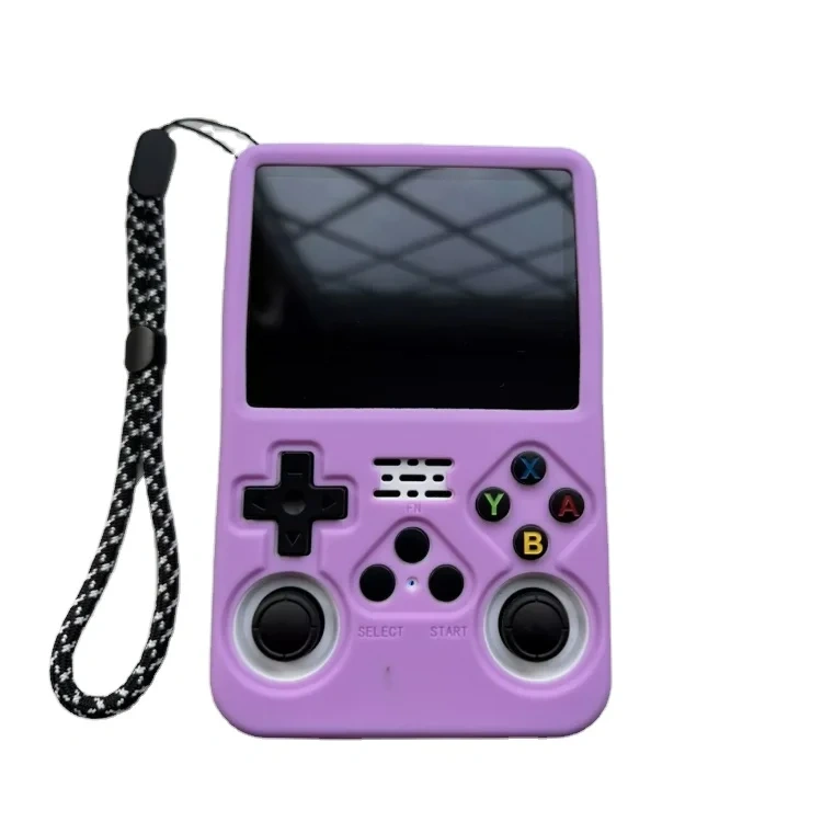 For R36S Console Soft Touch Silicone Case Bumper Protective Case Handheld Game Console Cover Skin Case