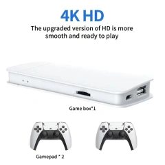 M15 Game Box Game Stick HD 4K Arcade Video Game Consoles with 2 Controller to TV Supports CPS1/Mame/CPS 40,000+ Game Player