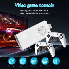 New M8Il Pro 2.4G Wireless Controller HD TV Console PS1 Retro Arcade Two Player Video Games