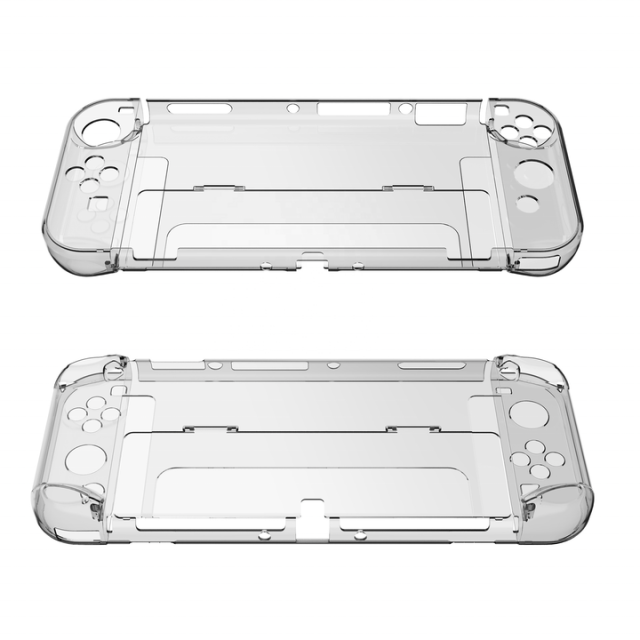 Factory Wholesale Newest Switch Oled Protector case Acrylic clear protection Shell for nintendo Switch OLED for SWITCH 2 Console