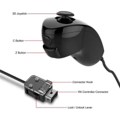 Factory Custom Joysticks Game Controllers Built-In Accelerator 2-In-1 Left and Right Gamepad for Wii controller