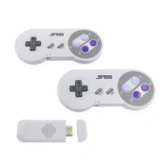 Wholesale SF900 HD Game Stick Wireless Two-Player Built-In 5000 Games SFC Video Game Consoles
