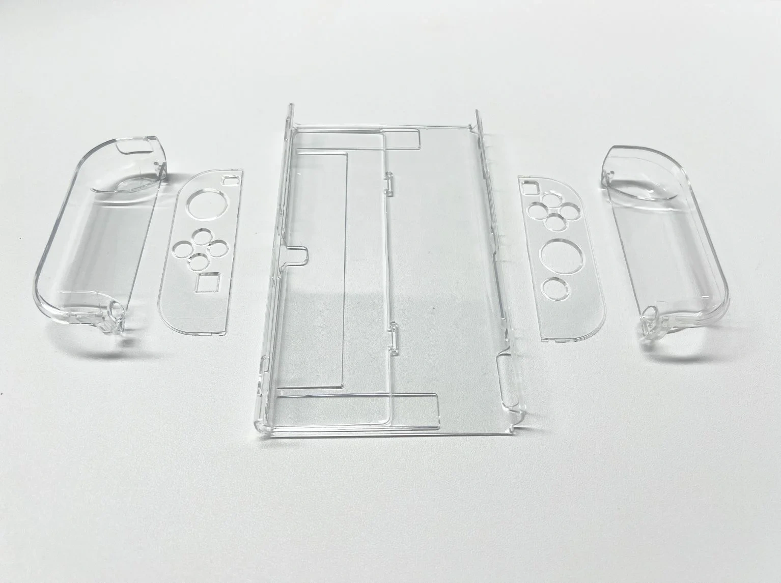 Factory Wholesale Newest Switch Oled Protector case Acrylic clear protection Shell for nintendo Switch OLED for SWITCH 2 Console