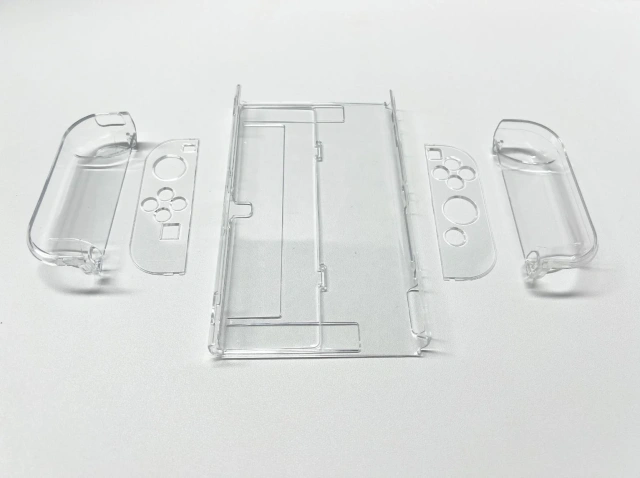 Factory Wholesale Newest Switch Oled Protector case Acrylic clear protection Shell for nintendo Switch OLED for SWITCH 2 Console