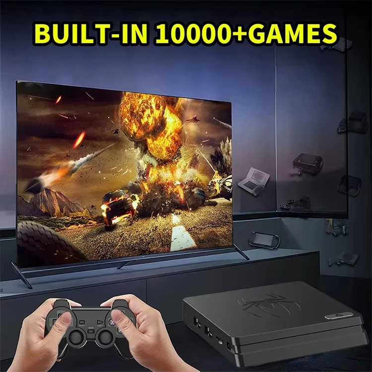 New Mini Retro Video Game Consoles 4K HD M4 Game Stick Lite Wireless Gamepad Family Gaming Stick for PS1/SFC/FC