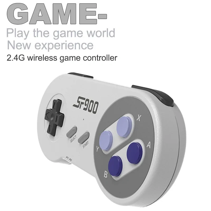 Wholesale SF900 HD Game Stick Wireless Two-Player Built-In 5000 Games SFC Video Game Consoles